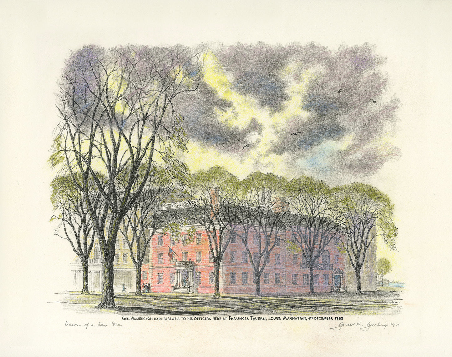 Dawn of a New Era.  (Frances Tavern) (New York City).