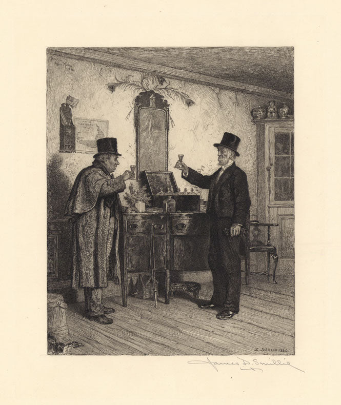 A Glass with the Squire.